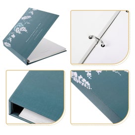 Listing 4 of 8 for 3pcs Pressed Dried Flowers Pocket Organizer Pouch Travel Photo Albums Loose-l