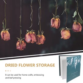 Listing 6 of 8 for 3pcs Pressed Dried Flowers Pocket Organizer Pouch Travel Photo Albums Loose-l