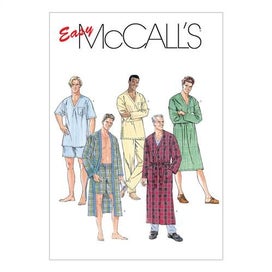 Listing 1 of 2 for McCalls Pattern 6231 Men's Sleepwear XLG-XXL-XXXL