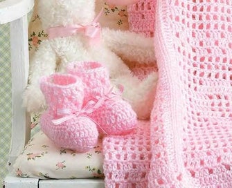 Listing 3 of 5 for Leisure Arts Best Dressed Baby Crochet Book