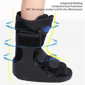 Listing 4 of 9 for Walker Brace, Broken Foot Walking Boot, Walking Boot Full Protection Accelera
