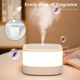 Listing 6 of 7 for Mini Portable Usb Humidifier 380Ml Small Travel Humidifier Oil Diffuser With