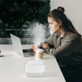 Listing 7 of 7 for Mini Portable Usb Humidifier 380Ml Small Travel Humidifier Oil Diffuser With