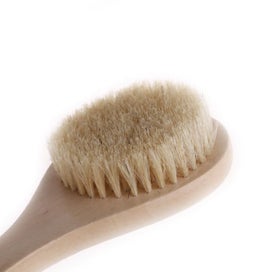 Listing 2 of 2 for Long Handled Back Brush for Skin Exfoliating with Natural Bristles - Back Bod