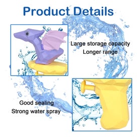 Listing 3 of 6 for Cute Mini Spray Toys, Dinosaur Water Gun for Kids 1-3 3-5, Spr