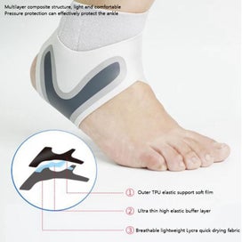 Listing 4 of 9 for Ankle Brace for Men & Women ¨C Adjustable Compression Ankle Support Wrap ¨C Per
