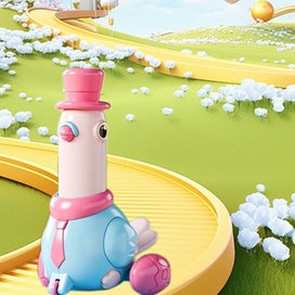 Listing 5 of 6 for Press and Go Car Toys for Toddlers 1-3,Baby Toddler Girl Boy Toys Cars,Infant