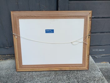 Listing 6 of 8 for Oil on Board Overlooking Lake Pukaki Aoraki/Mount Cook W D Bond 1985