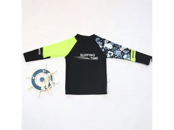 Listing 4 of 10 for 3 Pcs New Boy's Swimsuit Sun Protection UPF 50 Long Sleeve Swimming Sunsuit