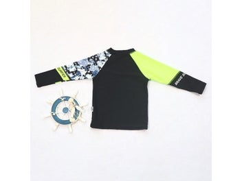 Listing 5 of 10 for 3 Pcs New Boy's Swimsuit Sun Protection UPF 50 Long Sleeve Swimming Sunsuit
