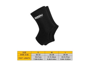Listing 5 of 10 for 2pcs Boxing Ankle Brace Stretch Breathable Fighting Foot Protector Thai Combat