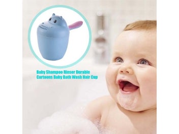 Listing 7 of 9 for Baby Shower Cap Baby Shampoo Cap Bathing Shower Cap