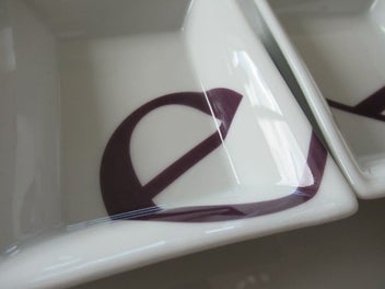 Listing 8 of 10 for ASPREY OF LONDON S/ 6 MODERN LIMOGES PORCELAIN DISHES