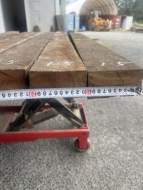 Listing 7 of 14 for 9 LM 100x50mm Solid -Grade Black Maire Timber