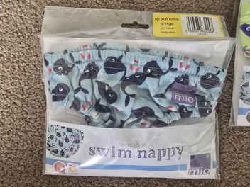 Listing 2 of 4 for 3x swim Nappies. 5kg - 12kg