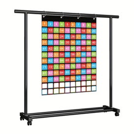Listing 8 of 10 for 120 Pockets Hundred Pocket Chart With 150 Pieces Double-Sided Number Cards