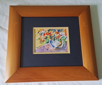 Listing 2 of 14 for +++ VIBRANT " RHONDA CAMPBELL '97" STILL LIFE PAINTING +++