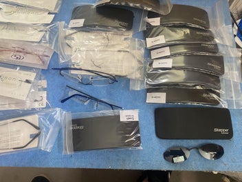 Listing 4 of 6 for Bulk Lot 20+ Madison & Stepper Glasses Frames - New Stock + Polarized Clips