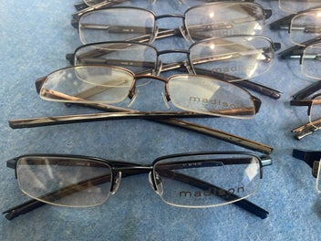 Listing 2 of 10 for 27 BULK New Brand: Madison Collection Style: Semi-Rimless / Rectangular Metal