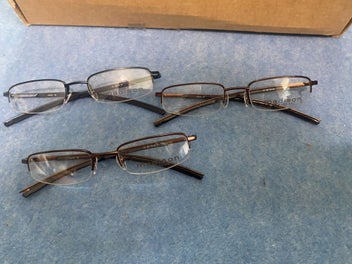 Listing 10 of 10 for 27 BULK New Brand: Madison Collection Style: Semi-Rimless / Rectangular Metal