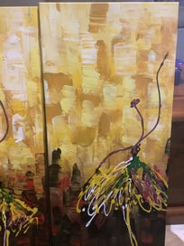 Listing 4 of 4 for Set of 3 paintings