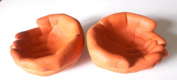Listing 3 of 5 for TWO CERAMIC HANDS BRAND NEW==GREAT BARGAIN
