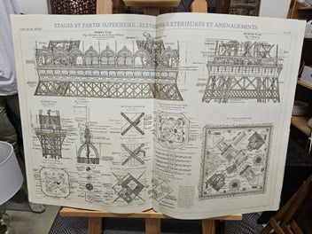 Listing 4 of 11 for Gustave Eiffel La Tour De 300 Metres. Huge Boxed Hardback.