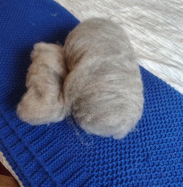 Listing 2 of 2 for Gotland Fine Lambs Wool Carded 193gr