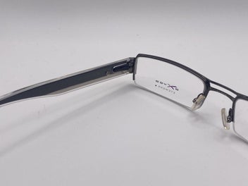 Listing 6 of 7 for OXYDO Italy Semi-Rimless Glasses | Matte Charcoal | New Old Stock