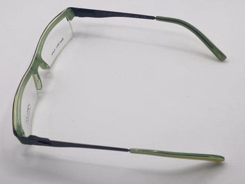 Listing 4 of 7 for OXYDO Italy "Hand Made" Acetate Glasses Green & Black New Old Stock