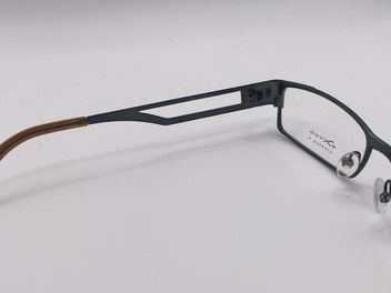 Listing 2 of 5 for OXYDO Italy Designer Glasses Handmade Acetate Black & Emerald Green