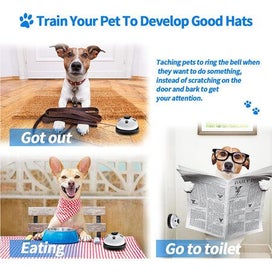 Listing 5 of 7 for Pet Training Bells for Go Outside Potty Training