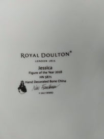 Listing 2 of 2 for Royal Doulton “Jessica” – Figure of the Year 2018 – HN 5871