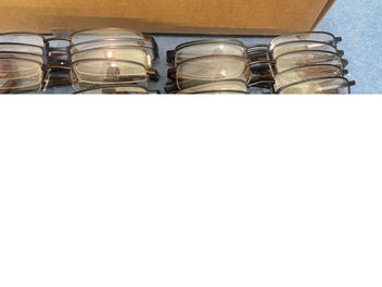 Listing 4 of 10 for 27 BULK New Brand: Madison Collection Style: Semi-Rimless / Rectangular Metal