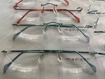 Listing 2 of 15 for BULK LOT: 20 x Brand New Madison Collection Glasses Frames - Rimless & Metal
