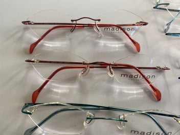 Listing 3 of 15 for BULK LOT: 20 x Brand New Madison Collection Glasses Frames - Rimless & Metal