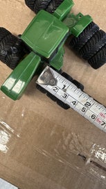 Listing 12 of 13 for JOHN DEERE Ertl Die cast&plastic Tractor 1:64, 4WD with Triples, mini tractor,