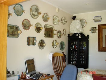 Listing 5 of 7 for VINTAGE MURANO/VENETIAN GLASS MIRROR TRAY