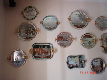 Listing 7 of 7 for VINTAGE MURANO/VENETIAN GLASS MIRROR TRAY