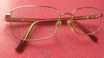 Listing 2 of 7 for authentic BULGARI optical frames with original case & cleaning cloth