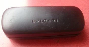 Listing 7 of 7 for authentic BULGARI optical frames with original case & cleaning cloth