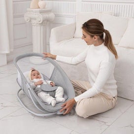 Listing 3 of 13 for Baby Swing Bassinet Mastela 4 in1 New born Electric Baby infant Swing Rocker