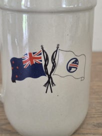 Listing 7 of 8 for Superb Richmond Stoneware (NZ) Pottery Shipping Lines - Stein / Tankard / Mug
