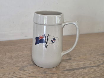Listing 6 of 8 for Superb Richmond Stoneware (NZ) Pottery Shipping Lines - Stein / Tankard / Mug