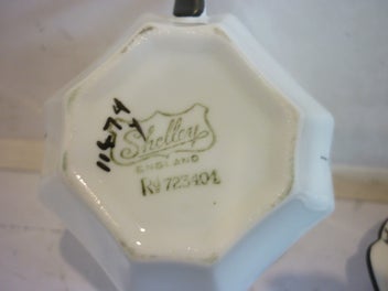 Listing 2 of 6 for SHELLEY ART DECO TRIO. C/S/P . HANDPAINTED