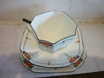 Listing 6 of 6 for SHELLEY ART DECO TRIO. C/S/P . HANDPAINTED