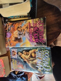 Listing 2 of 2 for Assorted "bodice ripper" romance books (50 books)