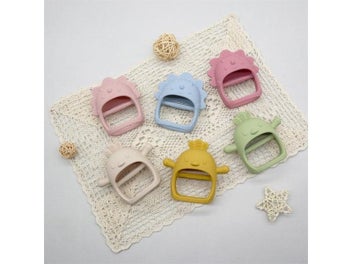 Listing 6 of 10 for New Design Soft Silicone Teethers For Baby Newborn Training Grip Baby Toy