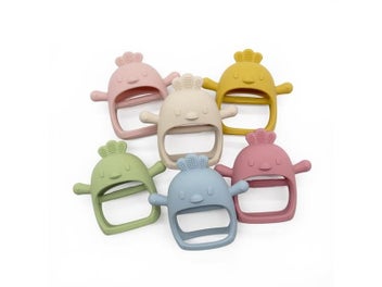 Listing 7 of 10 for New Design Soft Silicone Teethers For Baby Newborn Training Grip Baby Toy