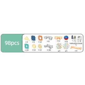 Listing 6 of 14 for Pipeline Window Building Blocks 3D STEM Construction Toy with Rotating Wheels...